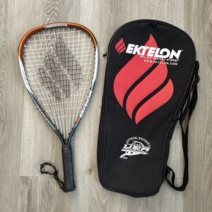 Ektelon Energy Powerfan Racquetball Racquet Power Level 900 Oversize 105 w/ Bag